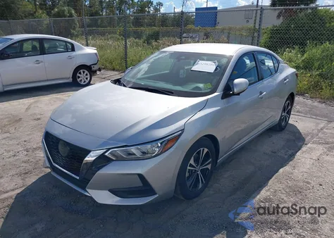 2022 Nissan Sentra Sv Xtronic Cvt from USA, damaged, VIN 3N1AB8CV6NY308178